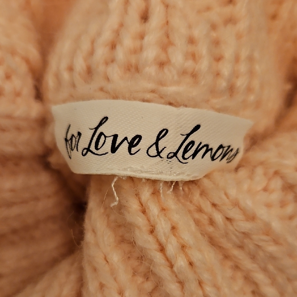 Pink Knit Sweater with Ribbon Details - Picture 7 of 12